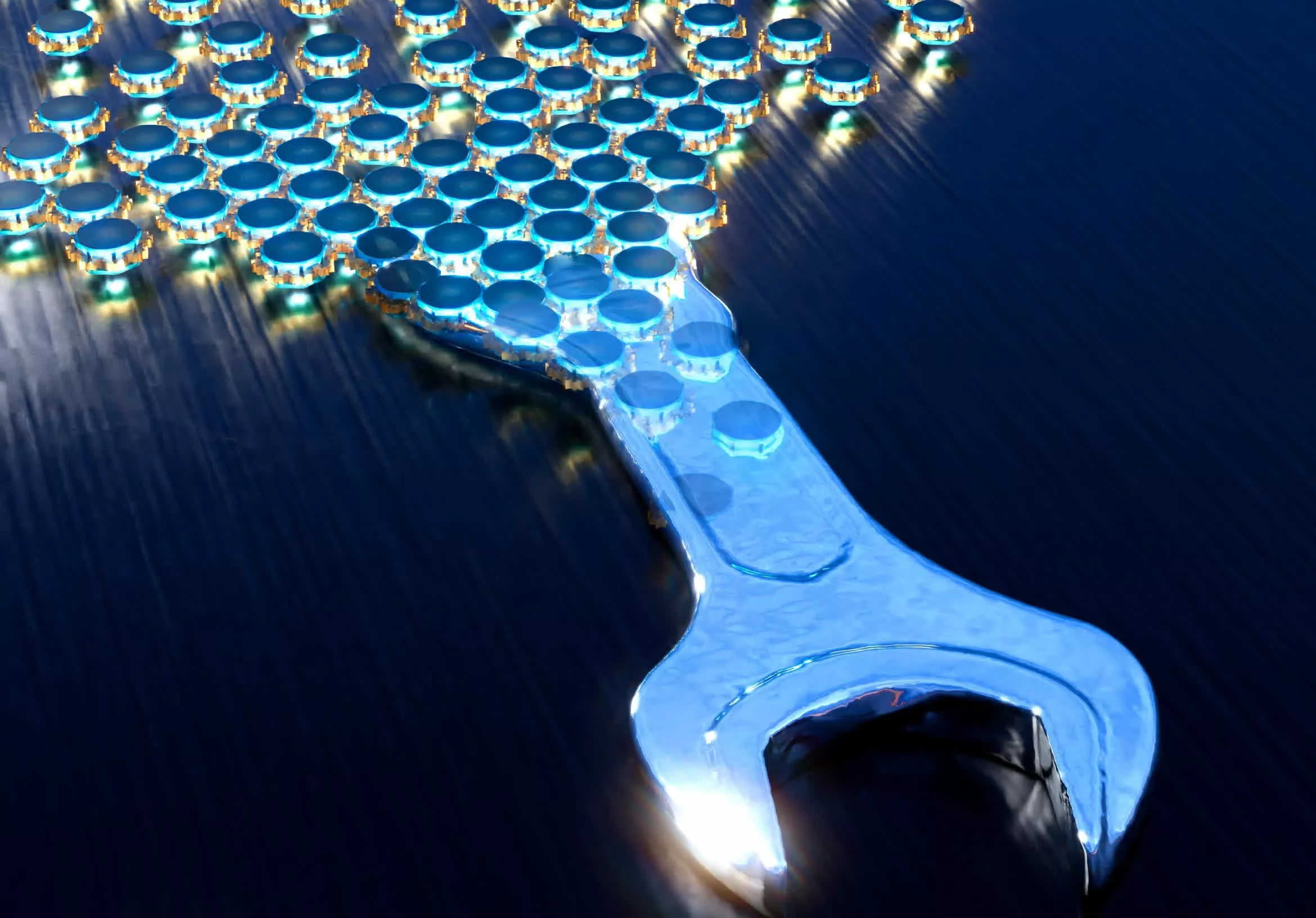 Scientists develop micro-robots that can flow like a fluid or collectively assemble into solid shapes